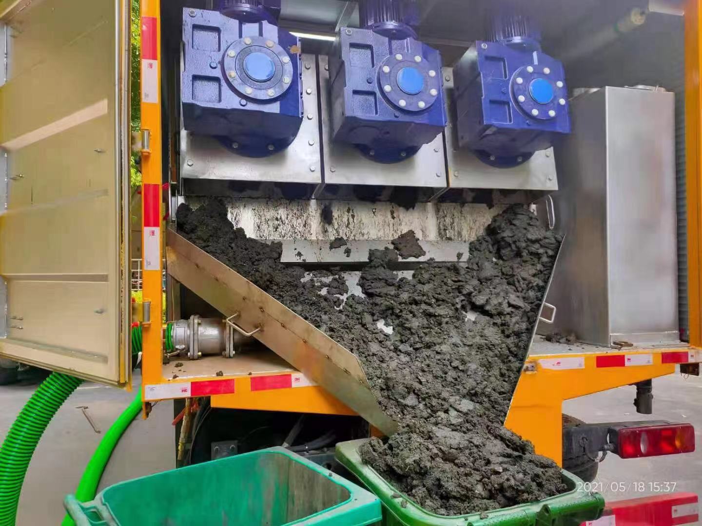 拉萨化粪池清掏城市维护站-泥浆净化干湿分离处理